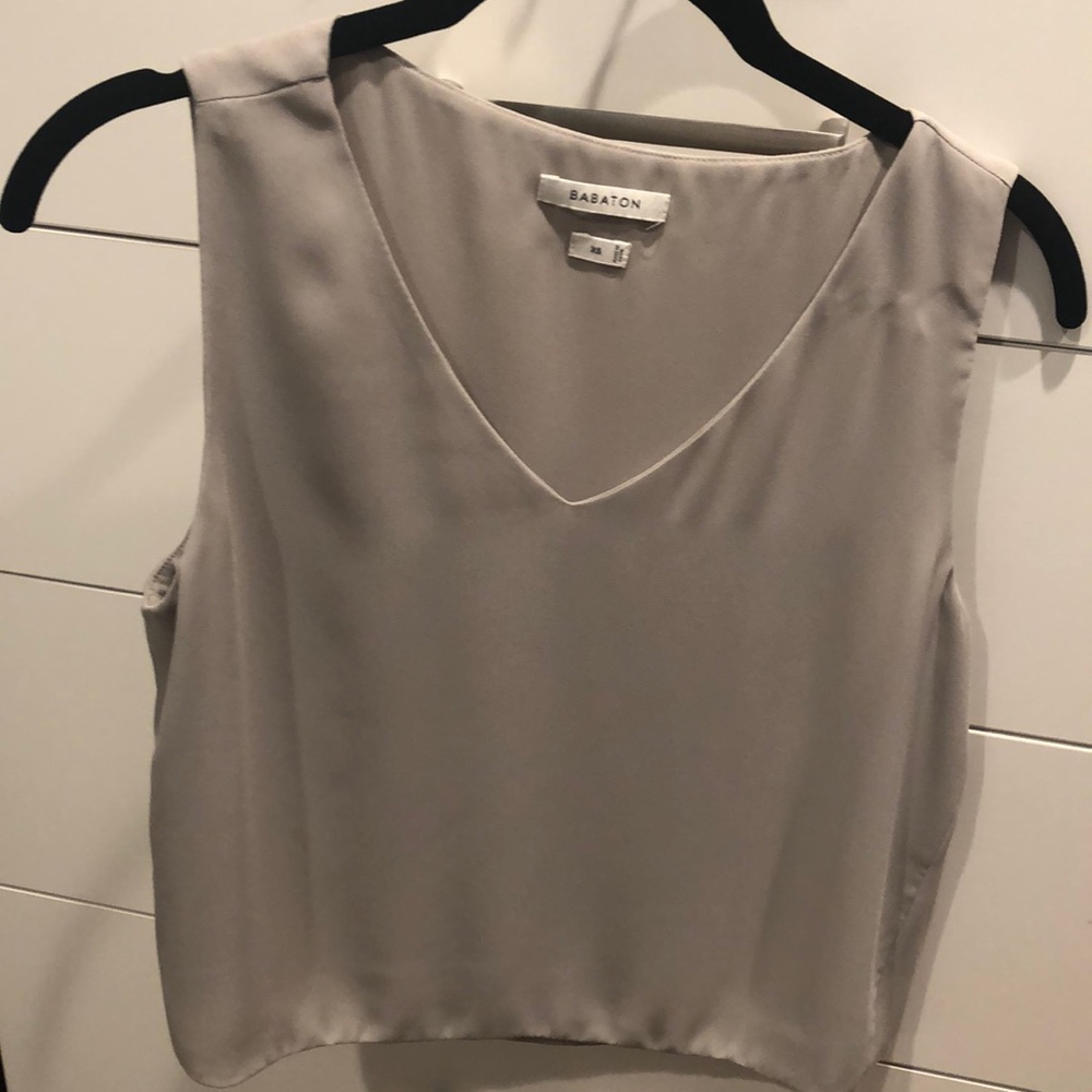 Aritzia Babaton Silk Top (Murphy Blouse) XS